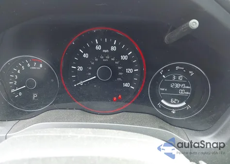 2017 Honda Hr-V Lx z USA, uszkodzony, nr VIN 3CZRU6H39HM732739